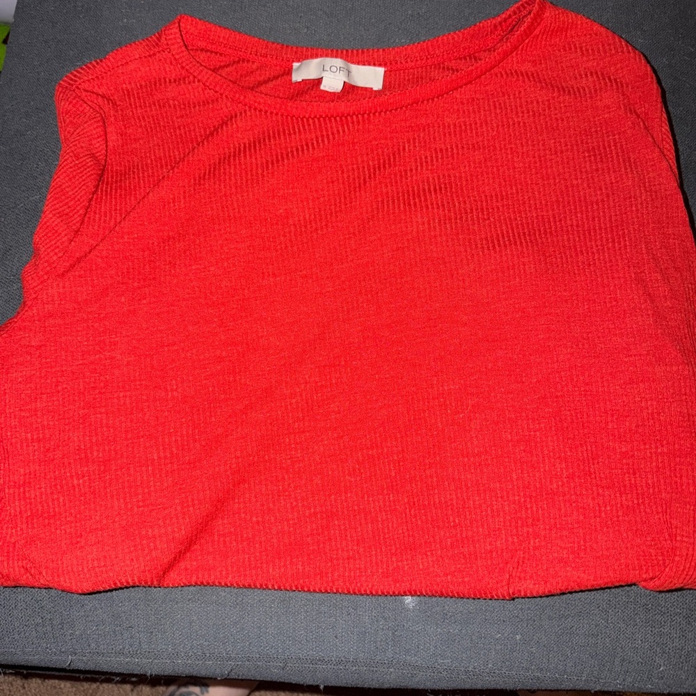 LOFT Scarlet Top XL